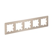 Systeme Electric AtlasDesign Air Песочный/дымчатый белый Рамка 5-ая ATN221205