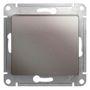 Glossa платина выключатель 1-клавишный, сх.1, 10AX GSL001211