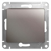 Glossa платина кнопка нажимная, сх.1, 10AX, GSL001215