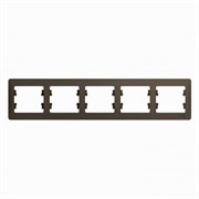Glossa шоколад рамка 5-ая, горизонтальная GSL000805