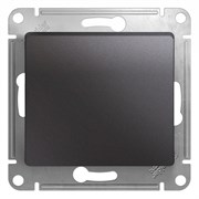 Glossa графит выключатель 1-клавишный, сх.1, 10AX GSL001311