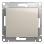 Glossa молочный выключатель 1-клавишный, сх.1, 10AX GSL000911