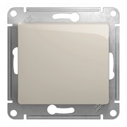 Glossa молочный переключатель 1-клавишный, сх.6,10AX GSL000961