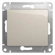 Glossa молочный кнопка нажимная, сх.1, 10AX GSL000915