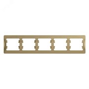 Рамка 5-м Glossa горизонт. титан SE GSL000405 pe553546