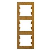 Glossa дерево дуб рамка 3-ая, вертикальная GSL000507