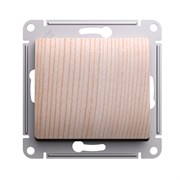 Systeme Electric Glossa Сосна Переключатель 1-клавишный, сх.6, 10АХ, механизм GSL001561