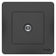 Blanca внутренняя антрацит розетка TV BLNTS000016