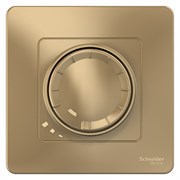 Blanca внутренняя титан светорегулятор (диммер) поворотно-нажимной 400Вт BLNSS040014