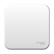 Blanca наружняя белый выключатель 1-клавишный 10А, 250B, монтажная пластина BLNVA101021