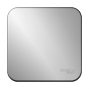 Blanca наружняя алюминий выключатель 1-клавишный 10А, 250B, изолированная пластина BLNVA101013