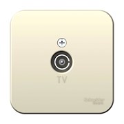 Blanca наружняя молочная розетка TV, изолированная пластина BLNTA000012