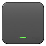 Blanca наружняя антрацит выключатель 1-клавишный с подсветкой, 10А, 250B BLNVA101106