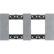 BTicino Living now Луна рамка немецкий стандарт 2 поста (2+2 мод) KA4802M2NW