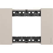 BTicino Living now песочный рамка итальянский стандарт 3 мод KA4803KM