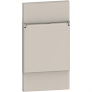 BTicino Living now песочный лицевая панель с крышкой для розеток 2К+З немецкого стандарта 2 мод KM04P