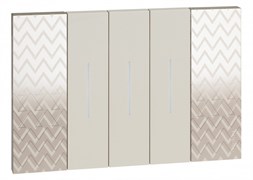 BTicino Living now Оптик рамка итальянский стандарт 3 мод KA4803MM