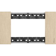 BTicino Living now Золото рамка итальянский стандарт 4 мод KA4804ZW