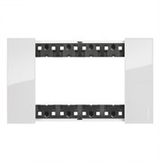 BTicino Living now Лед рамка итальянский стандарт 4 мод KA4804DW