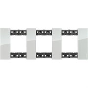 BTicino Living now Небо рамка немецкий стандарт 3 поста (2+2+2 мод) KA4802M3DA