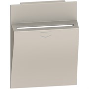 BTicino Living now песочный лицевая панель для карточного выключателя 2 мод KM22M2