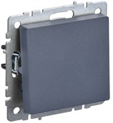 IEK Brite Base маренго выключатель 1-клавишный 10А BR-V10-0-10-K35