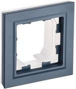 IEK Brite Base маренго рамка 1 место IP44 BR-M12-44-K35