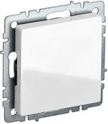 IEK Brite Base белый заглушка с суппортом BR-PL10-K01