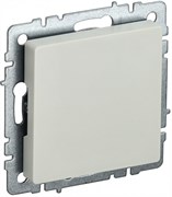 IEK Brite Base бежевый заглушка с суппортом BR-PL10-K10