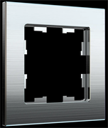 IEK Brite Decor алюминий металл рамка 1 место BR-M12-M-K47