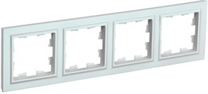 IEK Brite Base жемчуг рамка 4 места BR-M42-K36