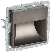 IEK Brite Base тёмная бронза подсветка LED встр BR-FL20-K45