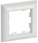 IEK Brite Decor белый 3D-форма рамка 1 место BR-M12-12-K01