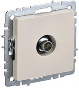 IEK Brite Base бежевый розетка TV оконечнаяная BR-A10-O-K10