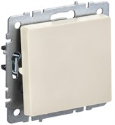IEK Brite Base бежевый выключатель 1-клавишный 10А BR-V10-0-10-K10