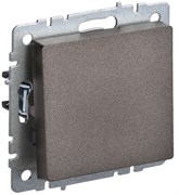 IEK Brite Base тёмная бронза выключатель 1-клавишный самовозвратный 10А BR-V14-0-10-K45