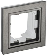IEK Brite Base тёмная бронза рамка 1 место IP44 BR-M12-44-K45