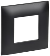 IEK SKANDY Черный Рамка 1-ая SK-F01Bl SK-M12-K02