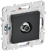 IEK SKANDY Графит Розетка TV оконечная SK-A12G SK-A10-O-K53