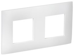 IEK SKANDY Арктический белый Рамка 2-ая SK-F02W SK-M22-K01