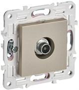 IEK SKANDY Шампань Розетка TV оконечная SK-A12Sh SK-A10-O-K37