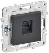 IEK SKANDY Титан Розетка компьютерная RJ45 кат.5E SK-K01T SK-K10-1-K48