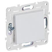 IEK SKANDY Арктический белый Выключатель 1-клавишный перекрестный 10А SK-V03W SK-V13-0-10-K01
