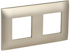 IEK SKANDY Шампань Рамка 2-ая SK-F02Sh SK-M22-K37