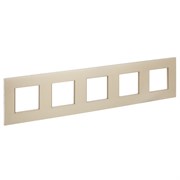 IEK SKANDY Металл Шампань Рамка 5-ая SK-F35Sh SK-M52-M-K37