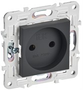 IEK SKANDY Титан Розетка б/з 10А SK-R02T SK-R10-10-K48