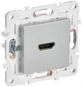 IEK SKANDY Серебряный Розетка HDMI SK-H01S SK-H10-K23