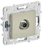 IEK SKANDY Бежевый Розетка TV оконечная SK-A12B SK-A10-O-K10