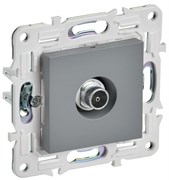 IEK SKANDY Серый Розетка TV оконечная SK-A12Gr SK-A10-O-K03