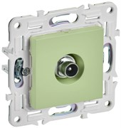 IEK SKANDY Мятный Розетка TV проходная SK-A17G SK-A10-P-K06